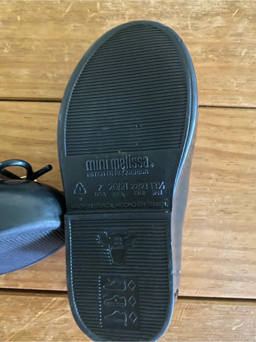 Mini Melissa Sweet Mary Jane Jelly Shoe